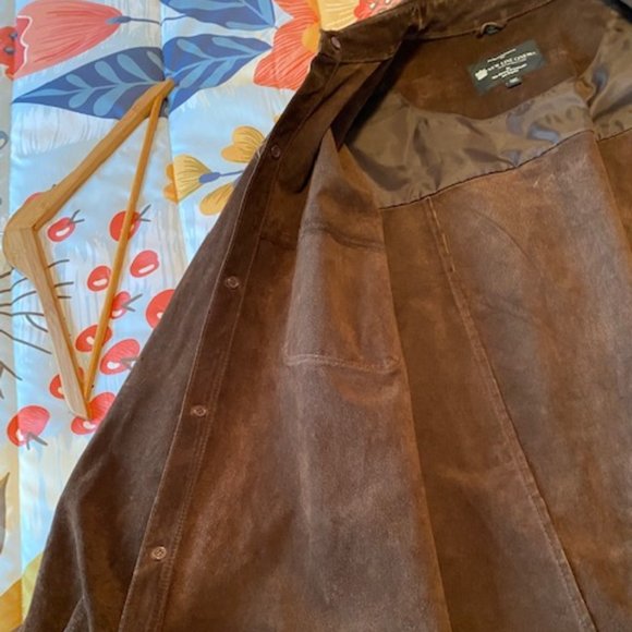 LORD OF THE RINGS NEW LINE CINEMA LEATHER JACKET SIZE LARGE BY MAC MURRAY - Picture 8 of 13